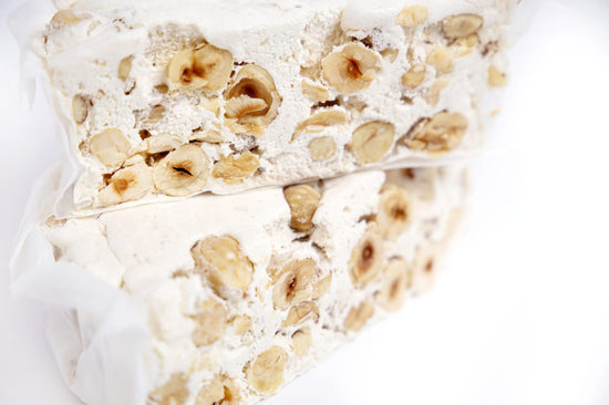 Torrone morbido alle nocciole